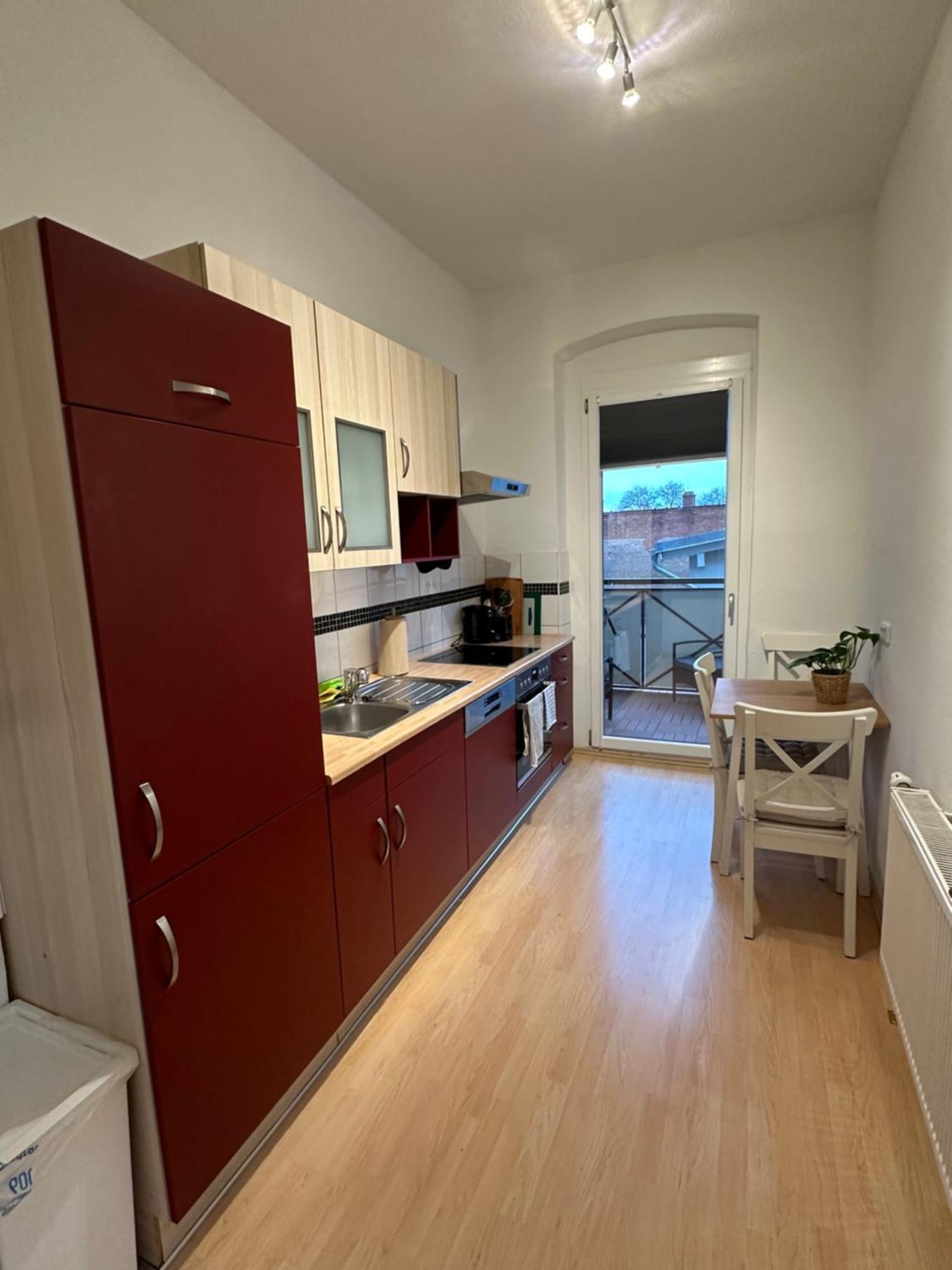ארפורט Ferienwohnung Fuer 8 Mit Balkon מראה חיצוני תמונה